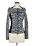 Joseph Ribkoff Animal Print Gray Jacket Size 6 - photo 1