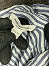 BeachLunchLounge Stripes Blue Short Sleeve Blouse Size XS - photo 7