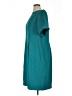 Worthington 100% Polyester Solid Teal Casual Dress Size 18W - photo 5