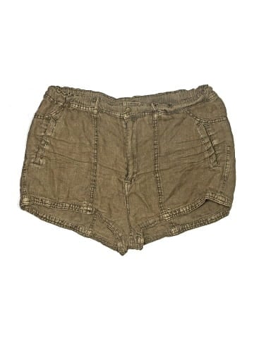 Free People Khaki Shorts (view 1)