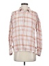 Faherty Plaid Orange Long Sleeve Button-Down Shirt Size S - photo 1