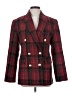 VICI 100% Polyester Plaid Red Blazer Size S - photo 1