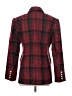 VICI 100% Polyester Plaid Red Blazer Size S - photo 2