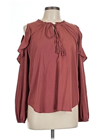 Kensie Long Sleeve Blouse (view 1)