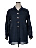 Jordan Blue 3/4 Sleeve Button-Down Shirt Size XL - photo 1