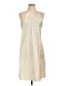 Natori Animal Print Ivory Cocktail Dress Size L - photo 1