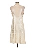 Natori Animal Print Ivory Cocktail Dress Size L - photo 2