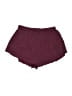 Pull&Bear Solid Burgundy Athletic Shorts Size M - photo 1
