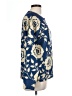 Unbranded 100% Polyester Floral Blue Pullover Sweater Size L - photo 4