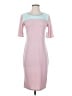 Lularoe Color Block Pink Casual Dress Size S - photo 1