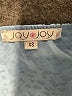 Joy Joy 100% Polyester Blue 3/4 Sleeve Blouse Size XS - photo 7