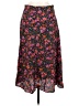 Unbranded Floral Black Pink Casual Skirt One size (estimated) - photo 2