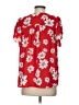 89th & Madison 100% Polyester Red Short Sleeve Blouse Size S - photo 2