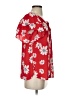 89th & Madison 100% Polyester Red Short Sleeve Blouse Size S - photo 4