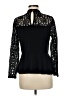 Thalia Sodi Black Long Sleeve Blouse Size M - photo 2