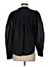 AE77 100% Cotton Black Long Sleeve Blouse Size S - photo 2