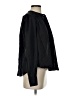 AE77 100% Cotton Black Long Sleeve Blouse Size S - photo 4