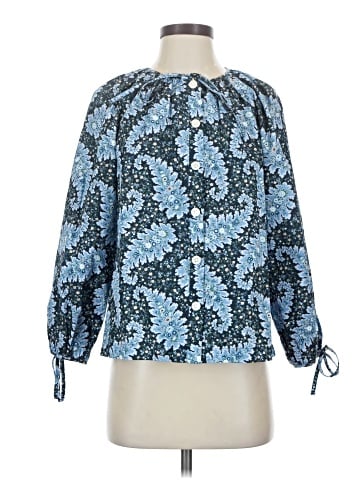 J.Crew Collection Long Sleeve Blouse (view 1)