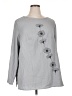 Unbranded 100% Polyester Gray Long Sleeve T-Shirt Size 1X - photo 1