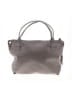 Allison Burns 100% Leather Solid Gray Leather Shoulder Bag One size - photo 3