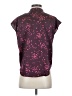 Ann Taylor 100% Polyester Purple Sleeveless Blouse Size XS - photo 2