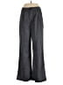 Unbranded 100% Polyester Stripes Gray Dress Pants Size S (estimated) - photo 1
