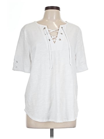 Leo & Nicole Short Sleeve Henley (view 1)