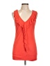 Isabella Rodriguez 100% Rayon Orange Sleeveless Top Size L - photo 1