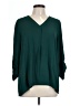 41Hawthorn 100% Polyester Green 3/4 Sleeve Blouse Size L - photo 1