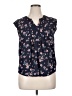 Collective Concepts 100% Polyester Blue Sleeveless Blouse Size L - photo 1