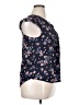 Collective Concepts 100% Polyester Blue Sleeveless Blouse Size L - photo 4