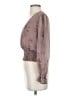Elie Tahari 100% Polyester Brown 3/4 Sleeve Blouse Size S - photo 5