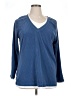 Essentials Blue Pullover Sweater Size 1X - photo 1