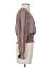 Elie Tahari 100% Polyester Brown 3/4 Sleeve Blouse Size S - photo 4