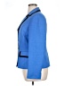 Le Suit Separates Blue Long Sleeve Top Size 16 - photo 5