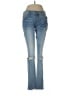 rue21 Hearts Blue Jeans Size 9 - 10 - photo 1