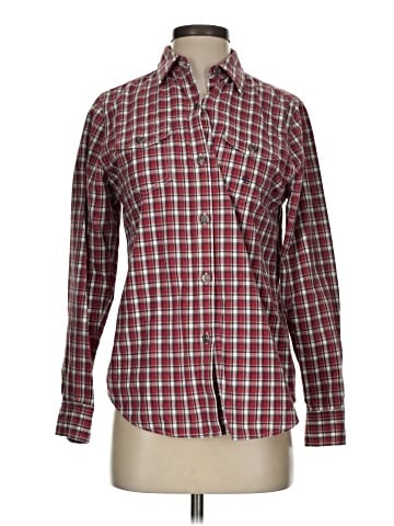 Lauren by Ralph Lauren Long Sleeve Button-Down Shirt (view 1)
