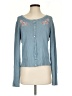 Banded Blue Long Sleeve Henley Size P (petite) - photo 1