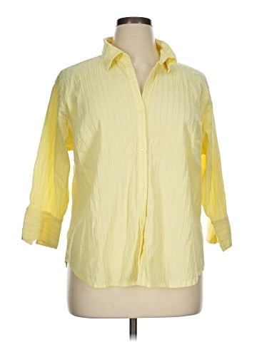 A.L.C. 3/4 Sleeve Button-Down Shirt (view 1)