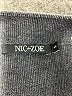 Nic + Zoe Color Block Graphic Stripes Gray Pullover Sweater Size S - photo 7