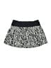 Lululemon Athletica 100% Polyester Graphic Black Active Skort Size 4R - photo 2