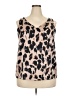 Ekouaer Brown Sleeveless Blouse Size XXL - photo 1
