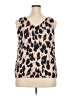 Ekouaer Brown Sleeveless Blouse Size XXL - photo 2