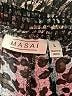 Masai Animal Print Black Casual Pants Size L - photo 7