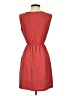 Ann Taylor LOFT Solid Red Casual Dress Size XS - photo 2