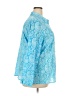 Avenue Paisley Blue 3/4 Sleeve Blouse Size 22 Plus - photo 4