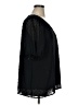 Baltic Born 100% Polyester Black Short Sleeve Blouse Size 1X - photo 4