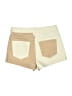 PacSun 100% Cotton Color Block Tan Khaki Shorts Size 27 waist - photo 2