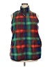 Woman Within 100% Polyester Plaid Red Sweater Vest Size 18 (L) - photo 1