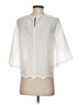 Mango White 3/4 Sleeve Blouse Size 4 - photo 2
